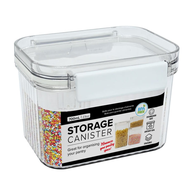 Food Storage Cannister - Clear - 0.7L