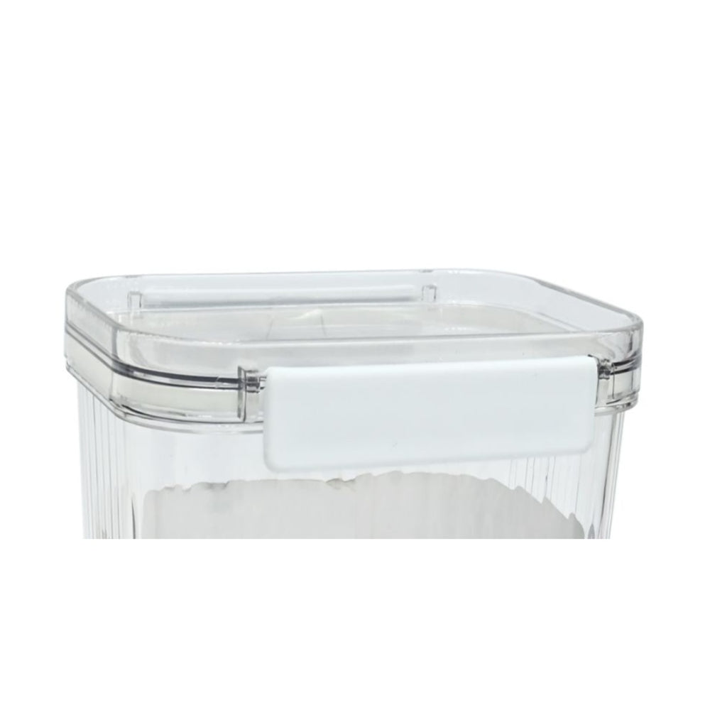 Airtight Clear Food Storage Canister | 1.3L, BPA-Free, Stackable
