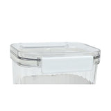 Airtight Clear Food Storage Canister | 1.3L, BPA-Free, Stackable