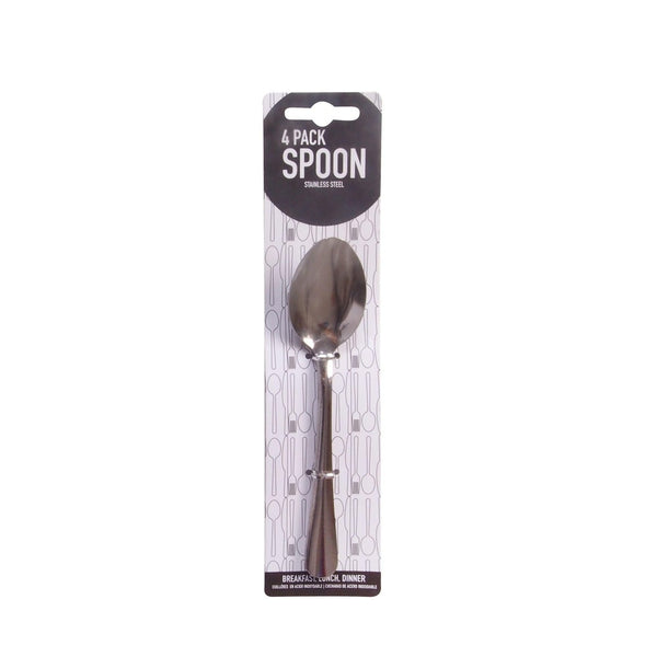 Stainless Steel Spoons - 4 Pack