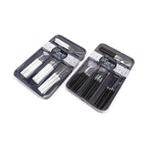 Cutlery 24 Piece Set - With Tray - 2 Colours