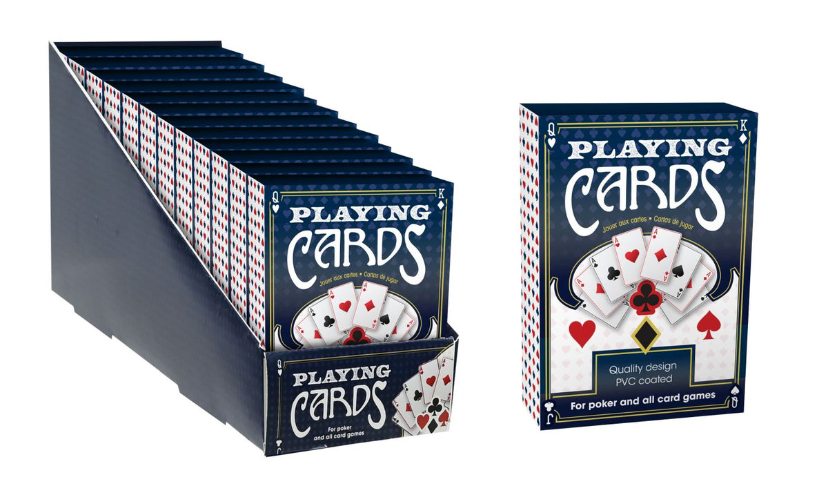 Deluxe Playing Cards - Plastic Coated - 63x88mm