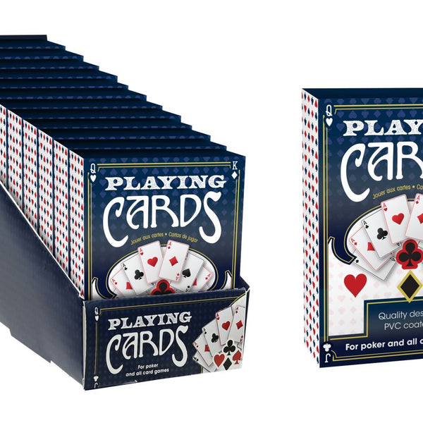 Deluxe Playing Cards - Plastic Coated - 63x88mm