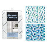 Shower Curtain - Assorted Patterns - 180x180cm