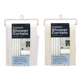 Sateen Shower Curtains - 180x180cm