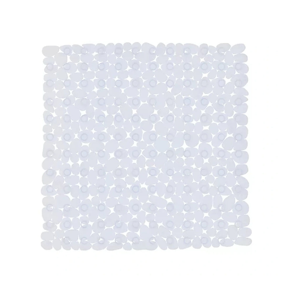 Non-Slip Pebble Shower Alcove Mat | 54 x 54cm, Assorted Colours