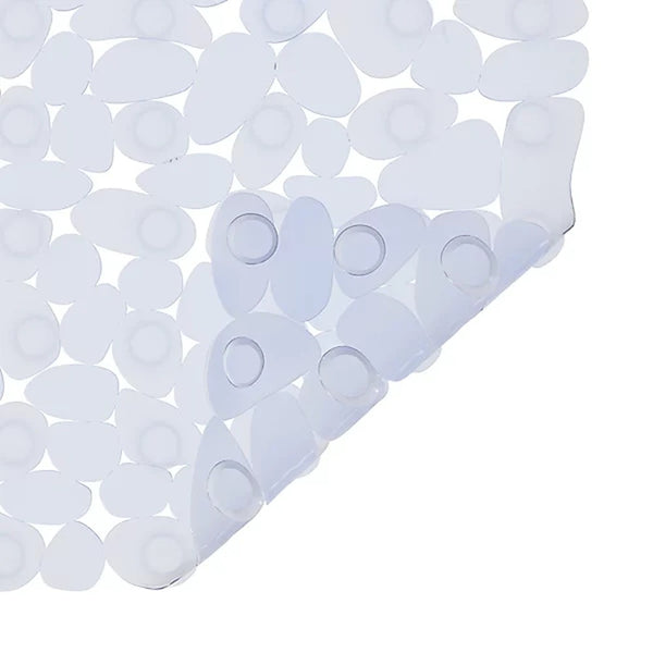 Non-Slip Pebble Shower Alcove Mat | 54 x 54cm, Assorted Colours