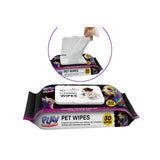  Fragrance Free Pet Cleaning Wipes | 15 x 20cm, Pack of 50