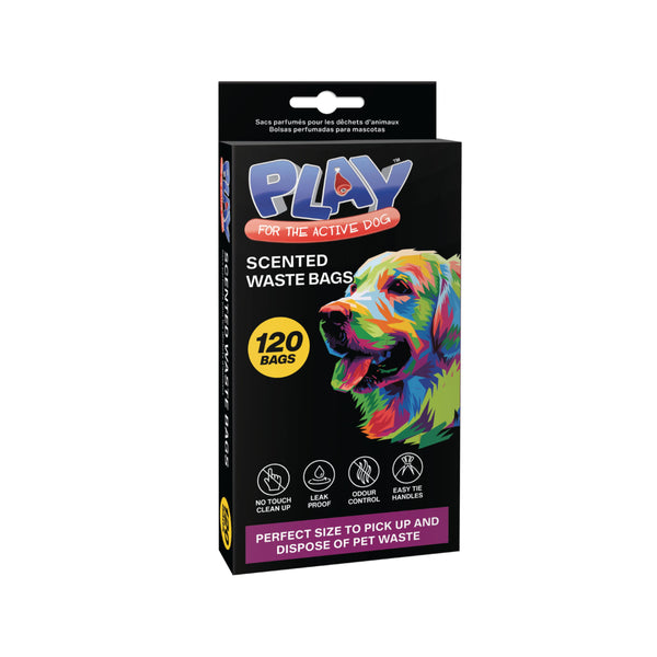  Scented Pet Waste Bags | Leak-Proof, Odour Control, 120 Pieces