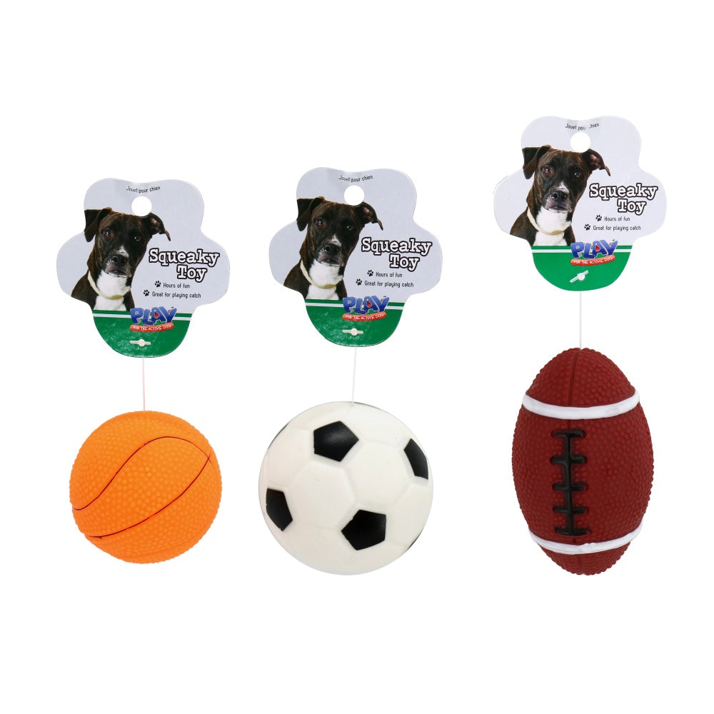 UBL Pet Squeaky Sports Ball