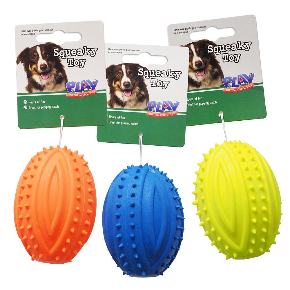 UBL Squeaky Toy Ball | 3 Assorted