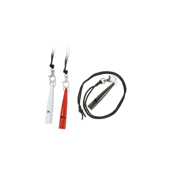 Pet Training Dog Whistle | Assorted Colours, Neck Cord, Pack of 3