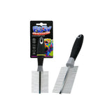  Pet Grooming Doe-Sided Comb | 19.5cm, Cats and Dogs, Non-Slip Handle