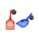  Wide Pet Litter Scoop | Ergonomic Handle, Assorted Colours