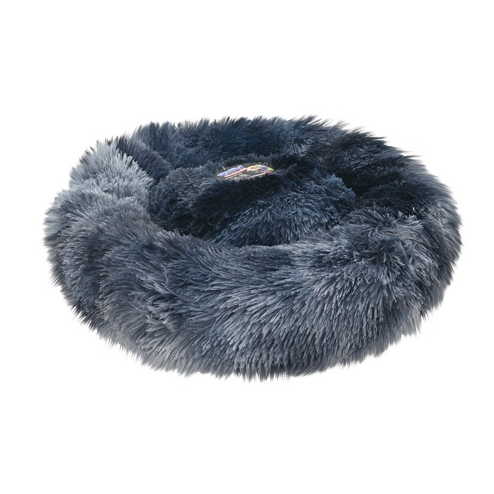 Play Plush Round Pet Bed - 58 x 58 x 15cm