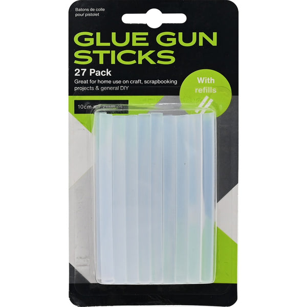 Glue Gun Sticks - 27 Pack - 10cm x 7.2mm