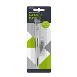 Precision Craft Knife With 2 Blades - Silver - 1 Pc