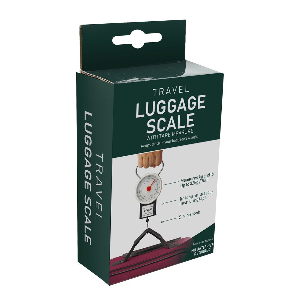 Handy Luggage Scales with Tape Measure