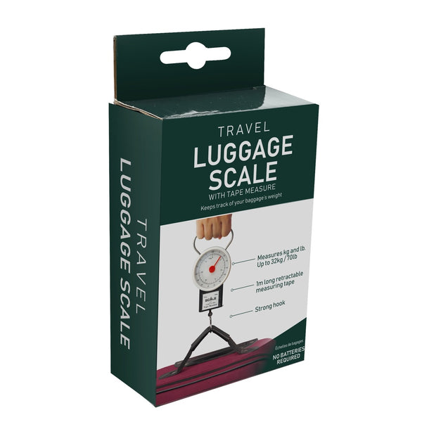 Handy Luggage Scales with Tape Measure