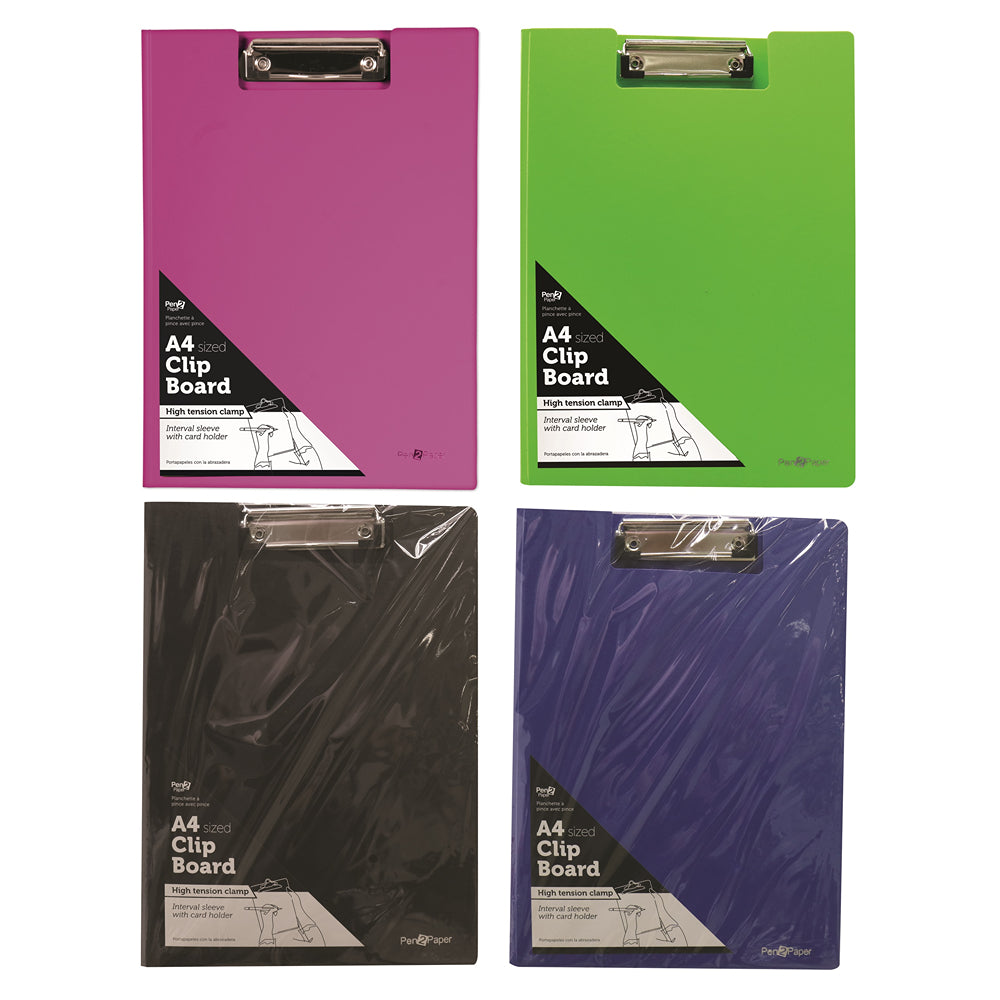 UBL Clipboard With Cover | A4
