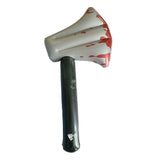 Inflatable Blood Splatter Horror Axe Costume Prop - 45cm, White and Red