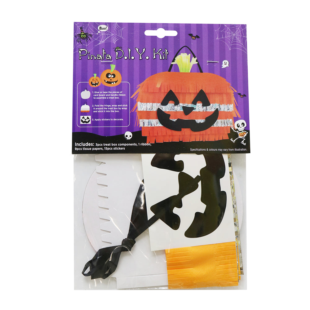 Boo! DIY Pumpkin Pinata Kit | Assorted