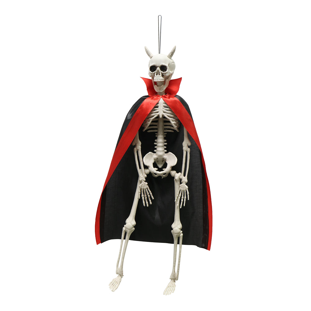Boo! Hanging Skeleton Vampire in Costume | 40 cm