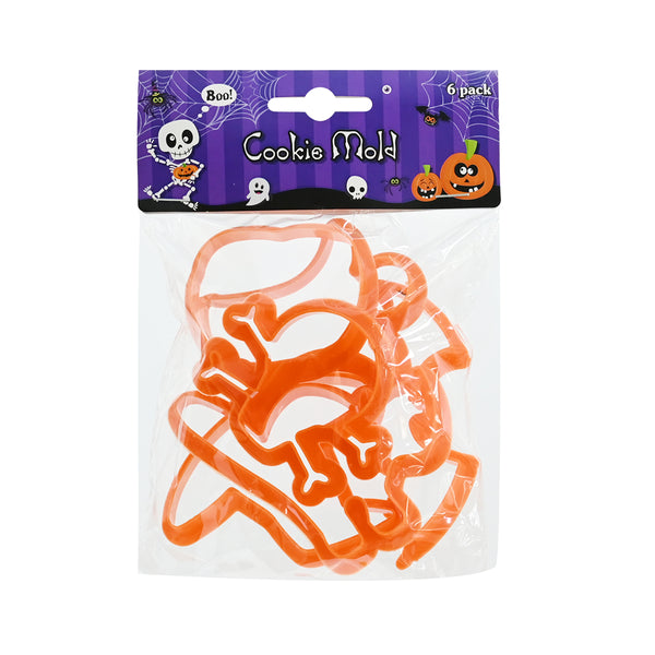 Halloween Cookie Mold Set | Pack of 6, 9 x 4 x 1.2cm