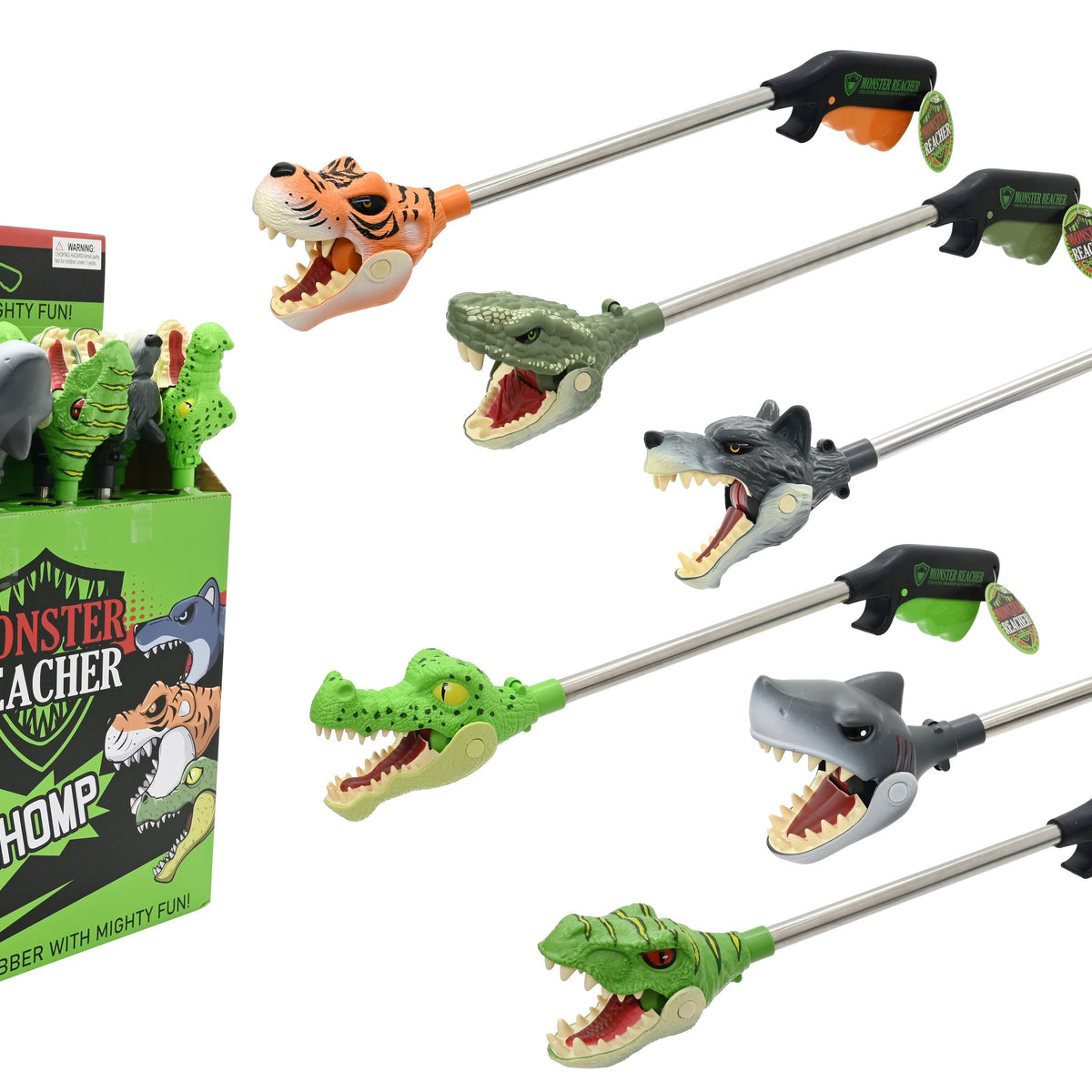 Monster Reacher Grabber - Assorted Designs - 42cm