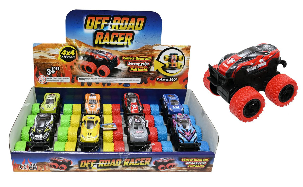 Die Cast Off Road Cars - Assorted Colours - 10x8.4x6.5cm