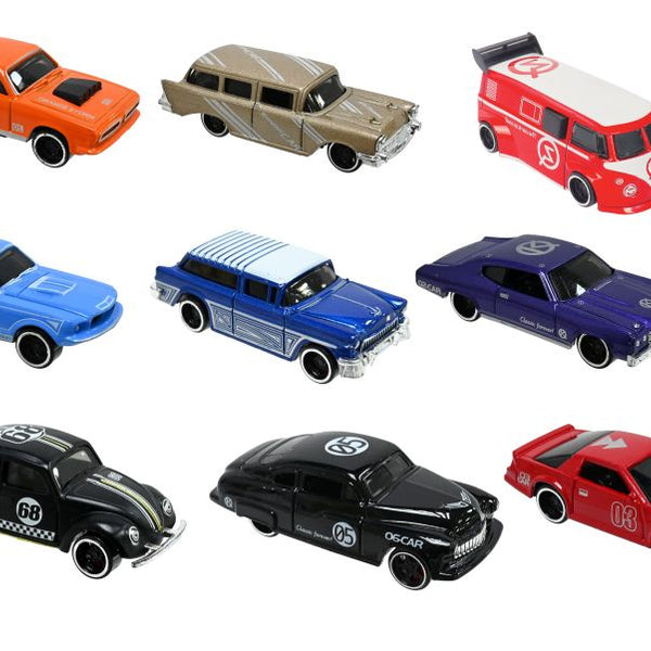 Die Cast Toy Car 1:64 - Assorted Designs - 12 Pack