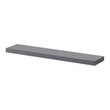 Grey Laminated Floating Wall Display Shelf | 60 x 24 x 3.8cm