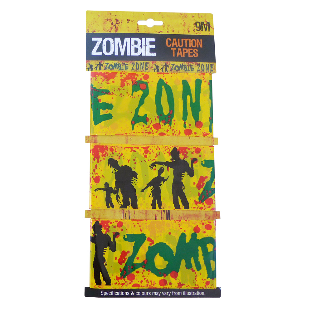 Boo! Zombie Caution Tapes | Pack of 3