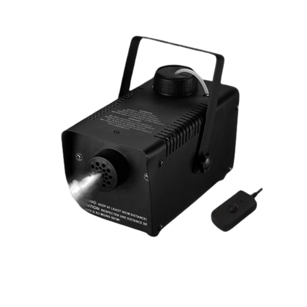 Portable Halloween Fog Machine with Remote Control | 400W, Black