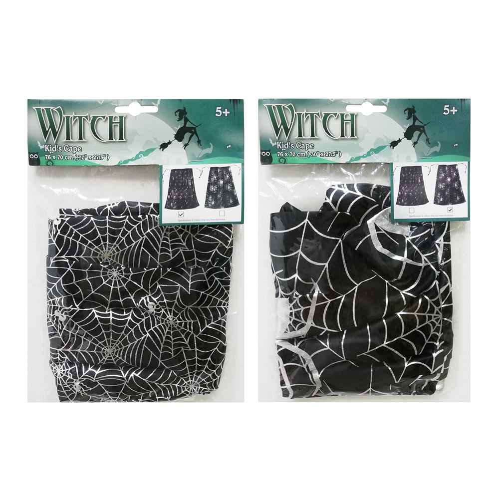 Boo! Kids Witches Cape | Assorted | Age 5+