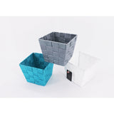 Woven Storage Basket 15 x 15 x 12.5cm | Assorted Colours