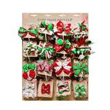 Hair Ribbon Clip Mega-Mix | 16 Assorted Models