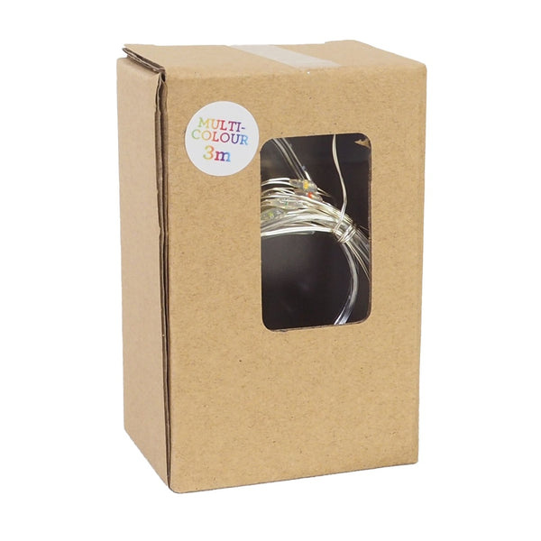 Christmas LED Wire Pin Lights - Battery Operated - 3m