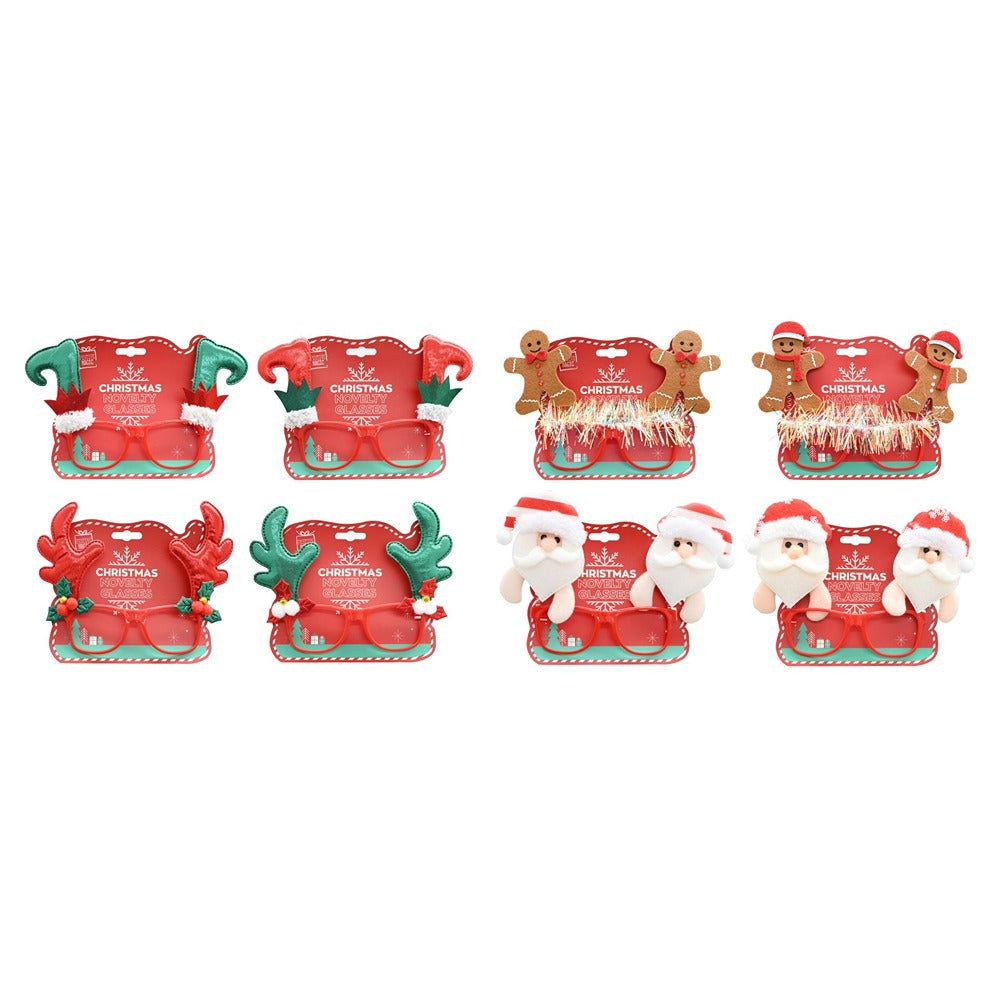 Festive Magic Pop-Up Christmas Glasses - Assorted Designs and Colours