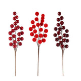 Festive Magic Jumbo Christmas Berry Spray - 65cm, Assorted Colours