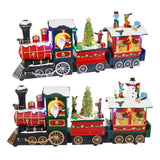 Festive Magic LED Musical Santa Express Train Decoration - USB, Assorted Designs