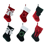 Festive Magic Opulent Velvet Christmas Stocking - 52cm, Assorted Designs