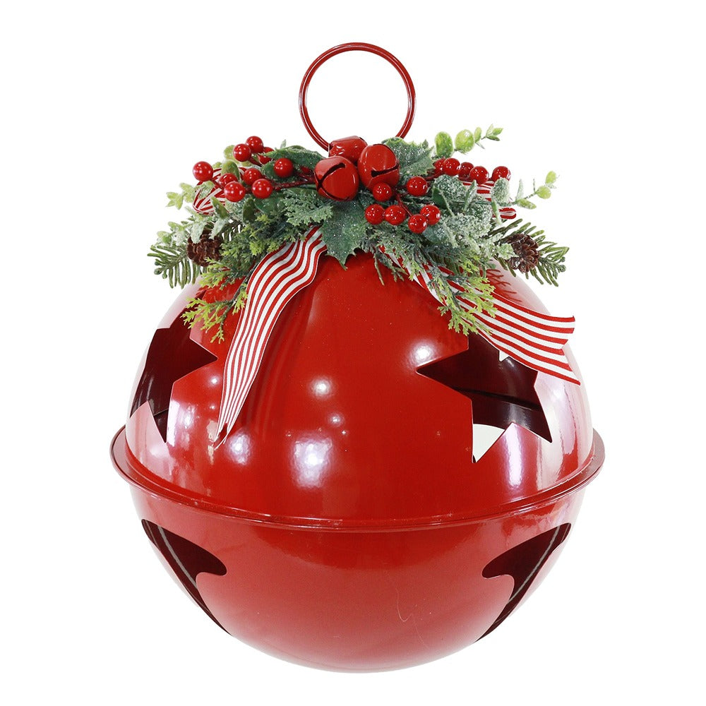 Festive Magic Red Nutbell Foliage Christmas Decoration - 35cm