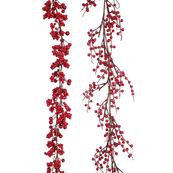 Glossy Berry Garland | 150cm, Assorted Designs