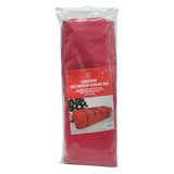 Festive Magic Wheeled Christmas Tree Storage Bag - 163 x 68 x 47cm, Red
