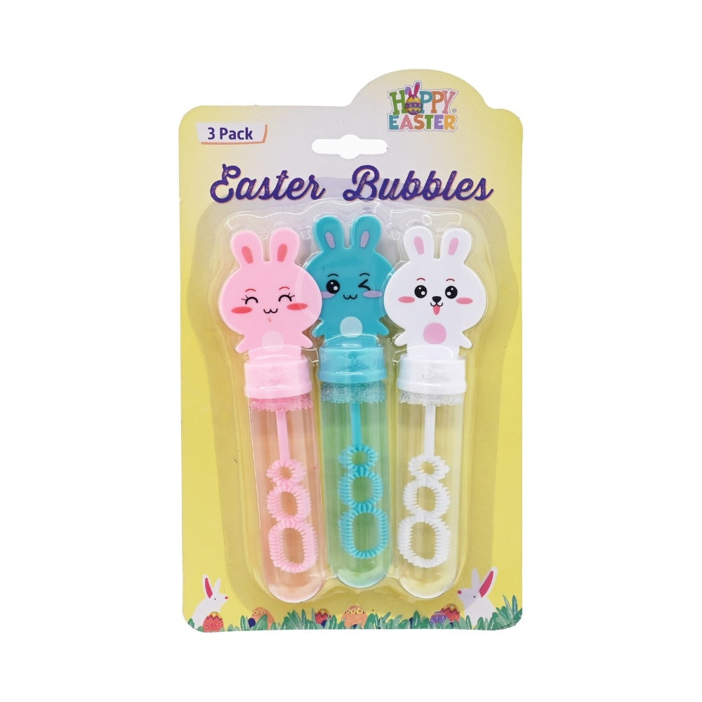 Easter Bunny Bubble Wands - 3 Pack - 35ml