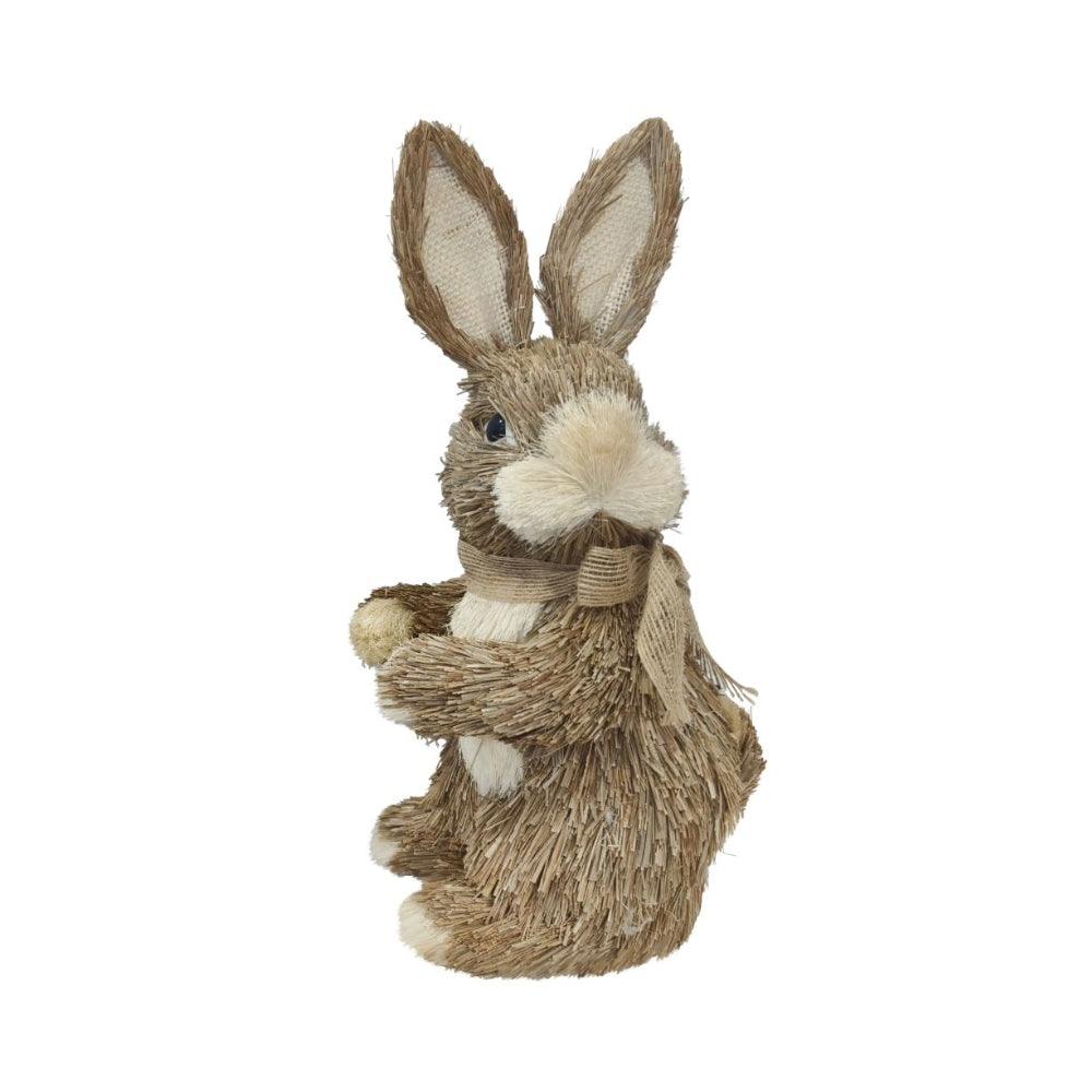 Easter Sisal Standing Bunny Natural | 16 x 13 x 30cm