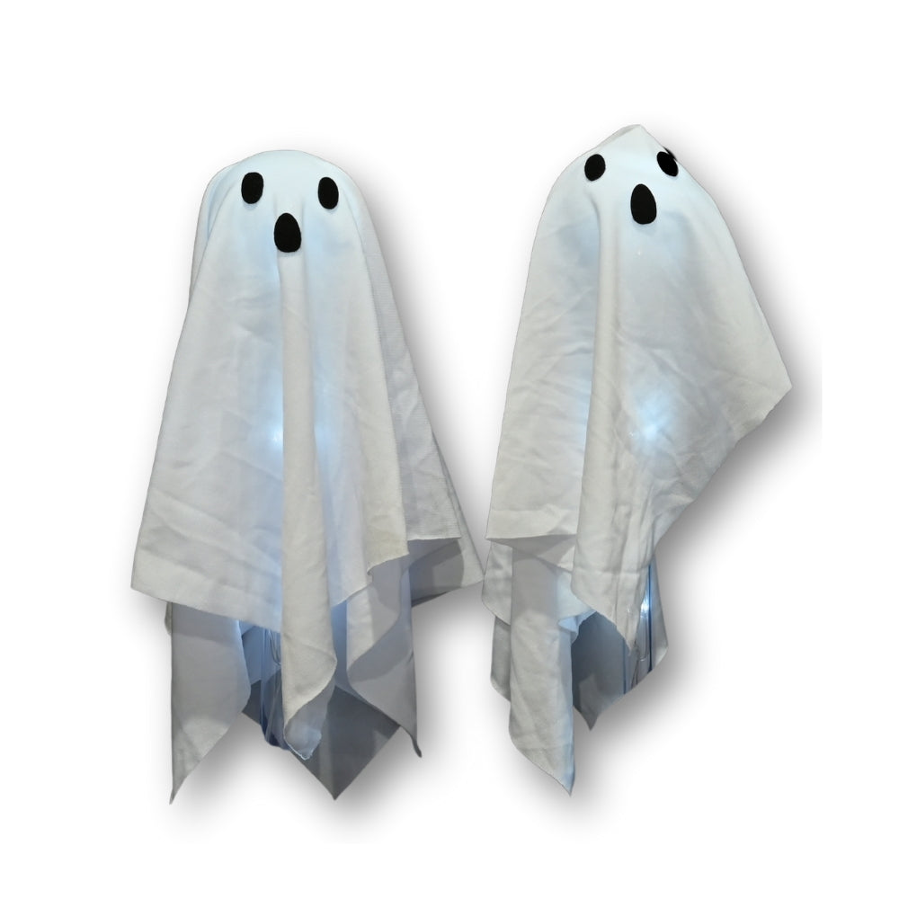 Halloween LED Ghost Path Lights | Pack of 4, 180 x 7.5 x 48cm