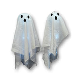 Halloween LED Ghost Path Lights | Pack of 4, 180 x 7.5 x 48cm