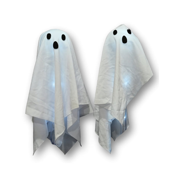 Halloween LED Ghost Path Lights | Pack of 4, 180 x 7.5 x 48cm